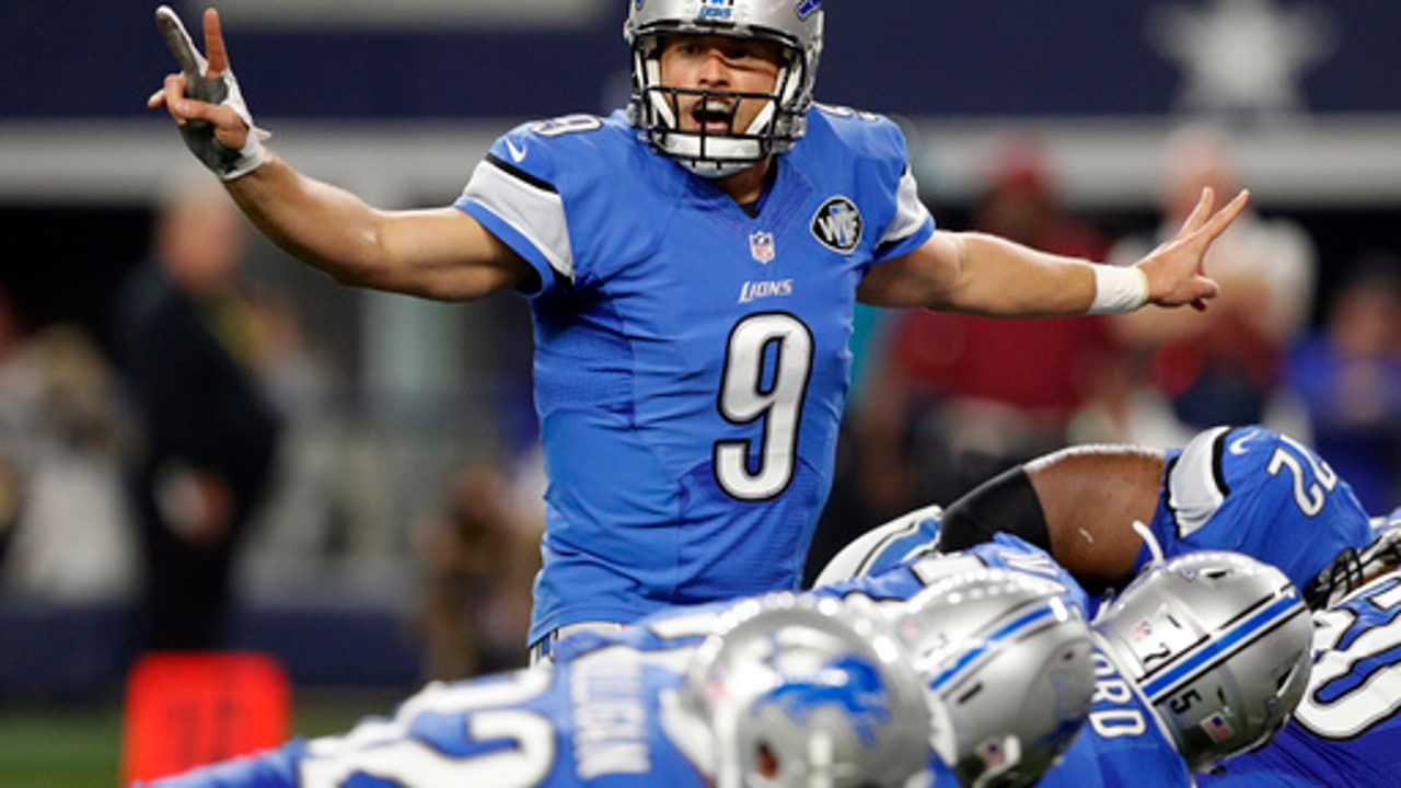 Lions QB Stafford says he's ignoring contract implications